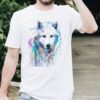 Arctic Wolf art T-shirt