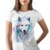 Arctic Wolf art T-shirt