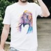 Asian Elephant Head art T-shirt