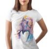 Asian Elephant Head art T-shirt