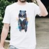 Asian black bear art T-shirt