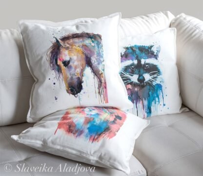 Beautiful Horse art Pillow case