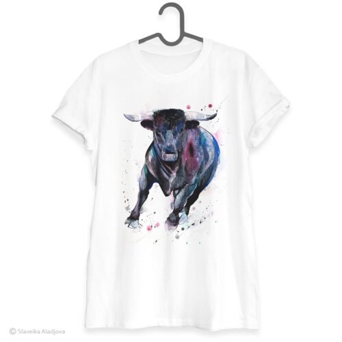 Black Bull art T-shirt