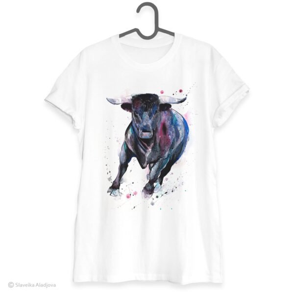 Black Bull art T-shirt