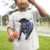 Black Bull art T-shirt