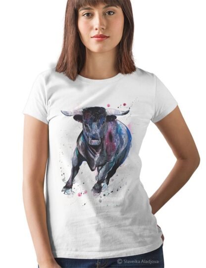 Black Bull art T-shirt