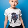 Black Bull art T-shirt