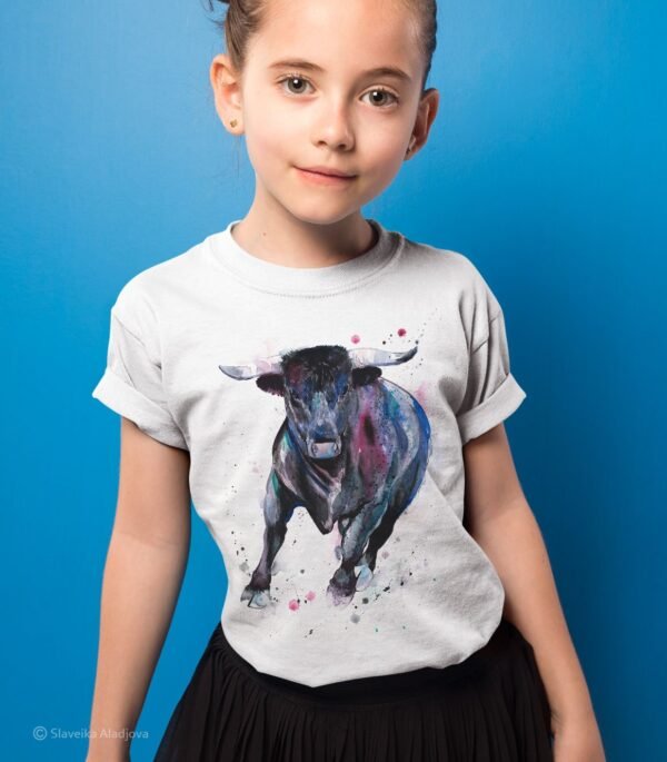 Black Bull art T-shirt