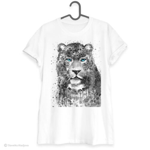 Black and white Jaguar T-shirt
