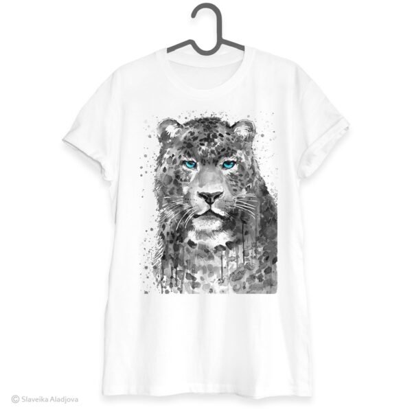 Black and white Jaguar T-shirt