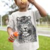 Black and white Jaguar T-shirt