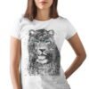 Black and white Jaguar T-shirt