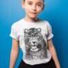 Black and white Jaguar T-shirt