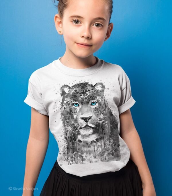 Black and white Jaguar T-shirt