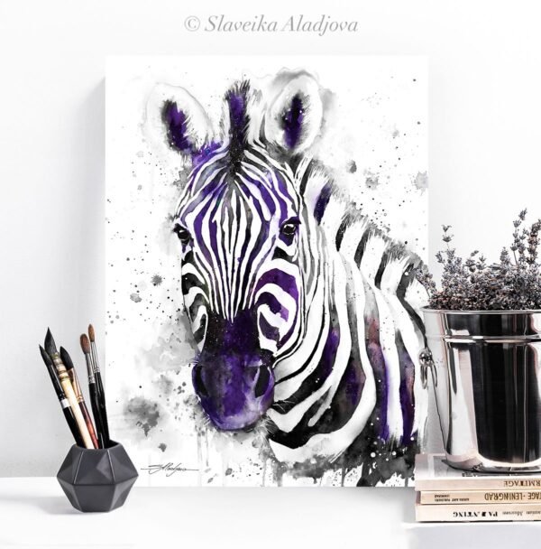 Black and white Zebra
