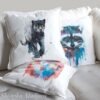 Black panther art Pillow case