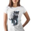 Black panther art T-shirt