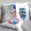 Cheetah art Pillow case