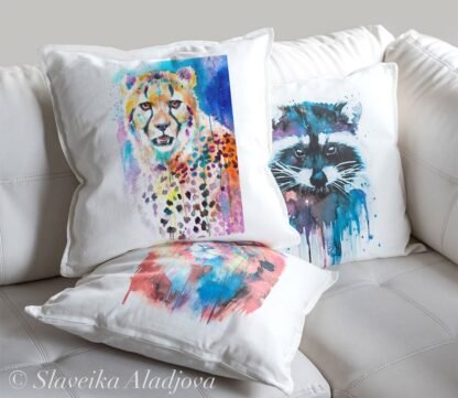 Cheetah art Pillow case