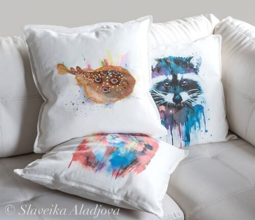 Common torpedo ray, Eyed electric ray pillow case