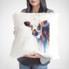 Cow art Pillow case2 Cow art Pillow case