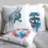 Donkey art Pillow case