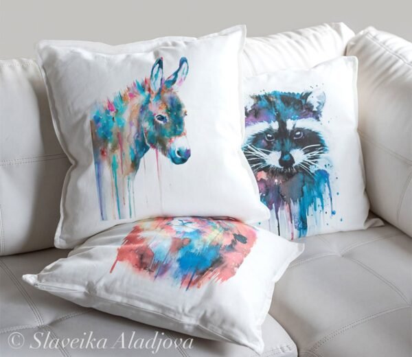 Donkey art Pillow case
