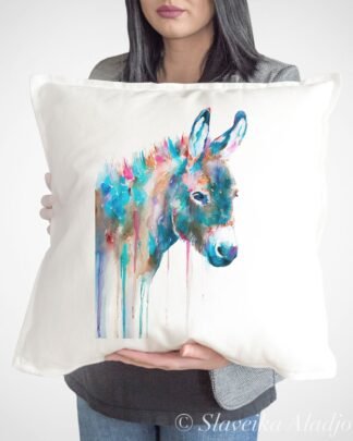 Donkey art Pillow case