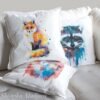 Fox art Pillow case1 Fox art Pillow case