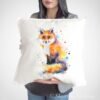 Fox art Pillow case2 Fox art Pillow case
