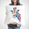 Giraffe art Pillow case
