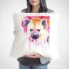 Hyena art Pillow case2 Hyena art Pillow case