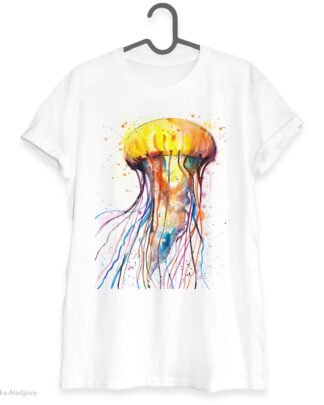 Jellyfish art T-shirt