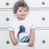 Pigeon art T-shirt