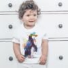 Royal penguin art T-shirt