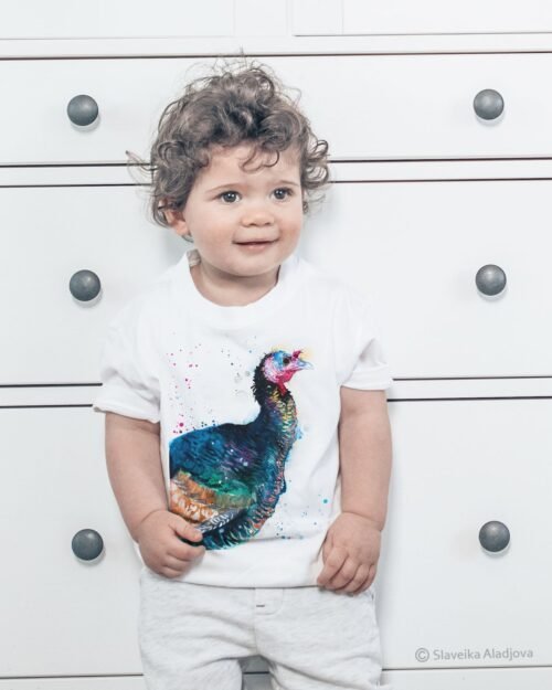 Turkey bird art T-shirt