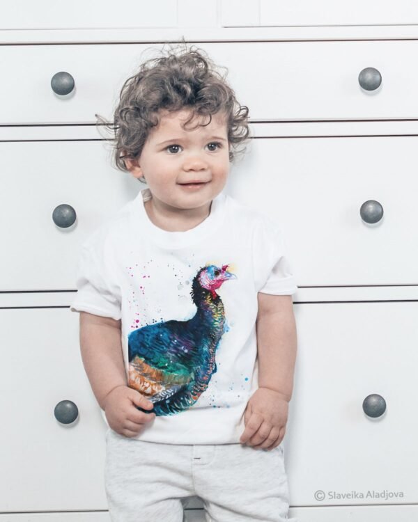 Turkey bird art T-shirt