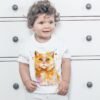 Cat art T-shirt