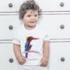 White-throated Kingfisher art T-shirt
