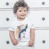 Wolf girl art T-shirt