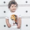 Lion girl art T-shirt