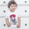 Girl portrait with succulents T-shirt