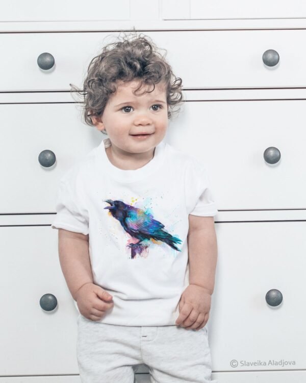 Raven art T-shirt