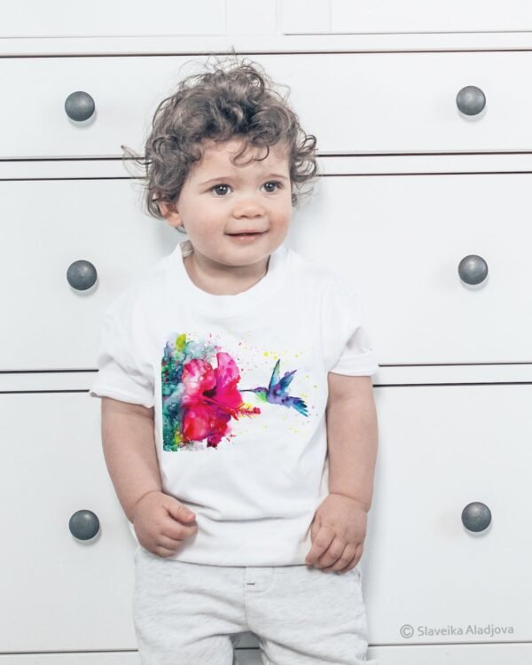 Violetear Hummingbird art T-shirt