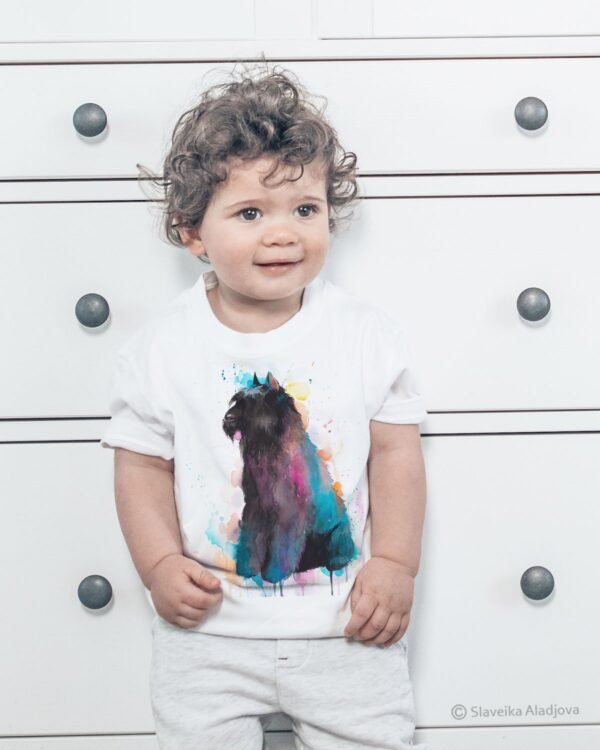 Bouvier des Flandres art T-shirt