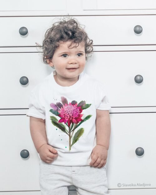 Waratah art T-shirt