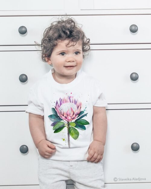 King Protea art T-shirt