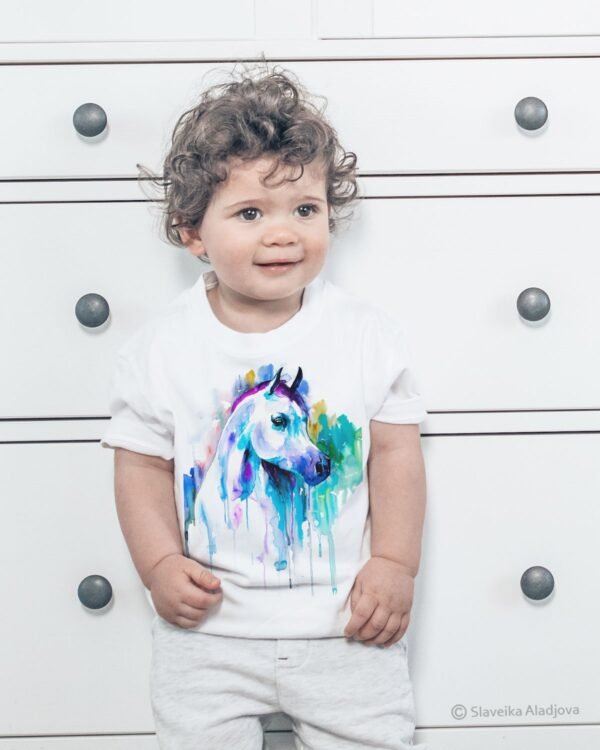 Arabian horse art T-shirt