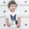 Boston Terrier art T-shirt