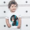 Leo-Kanelov-art-T-shirt Baby Chimp Chimpanzee art T-shirt